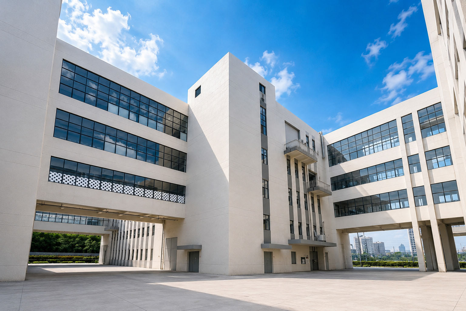 Huaman Tex factory building and company exterior