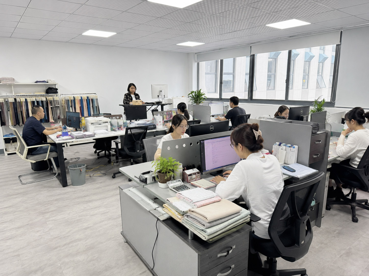 Huaman Tex office environment and daily team work