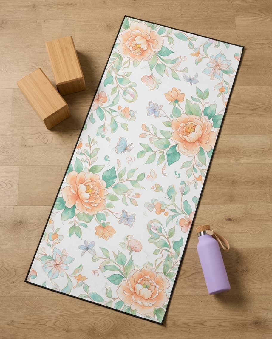 Non-Slip Yoga Towel