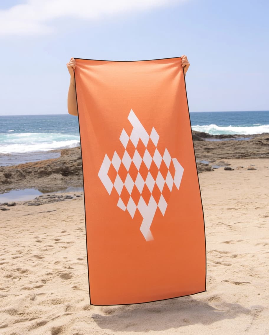 Summer Graphic Beach Towel