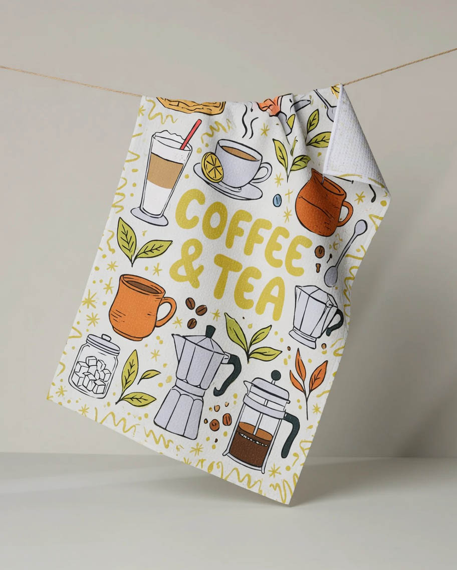 Fruit Market Tea Towel