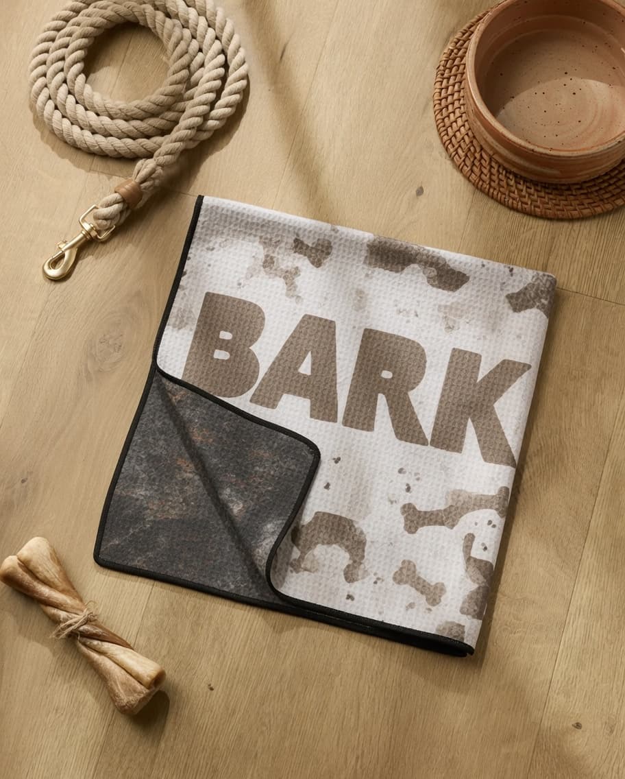 Botanical Dog Towel