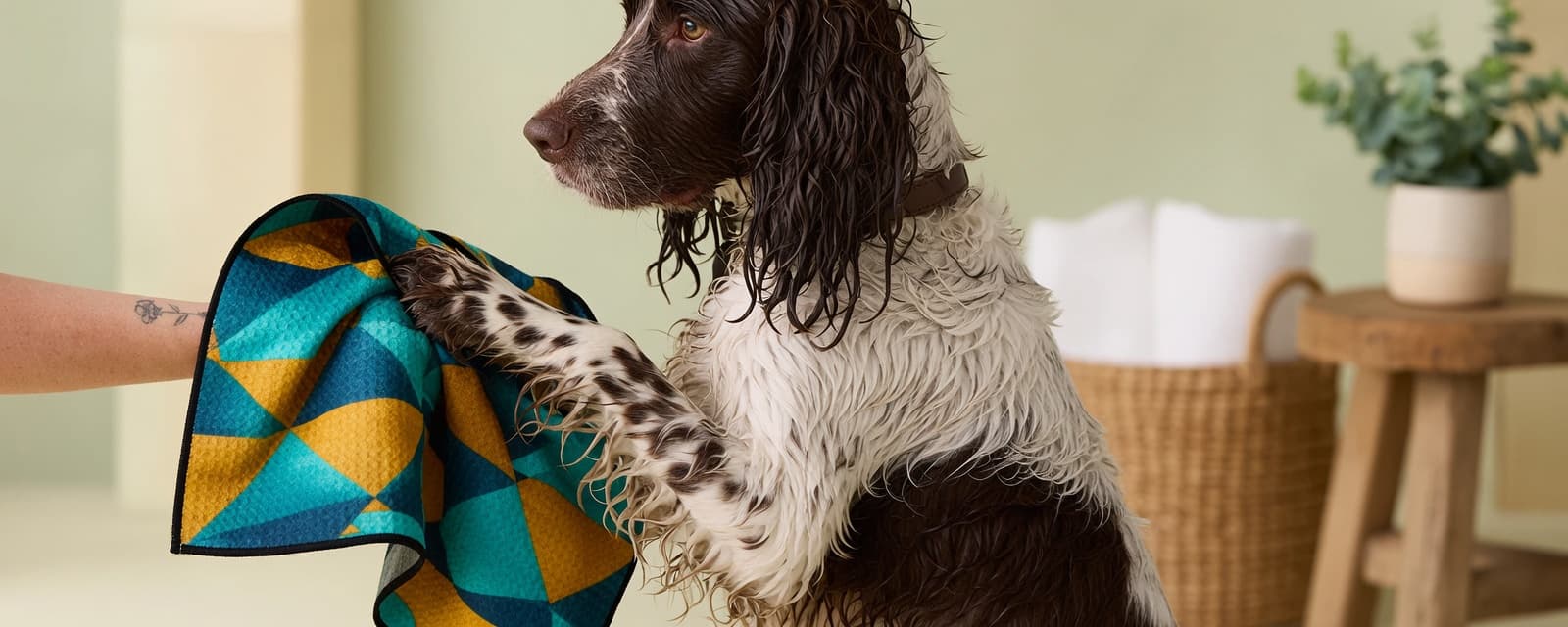Custom Paw Towels