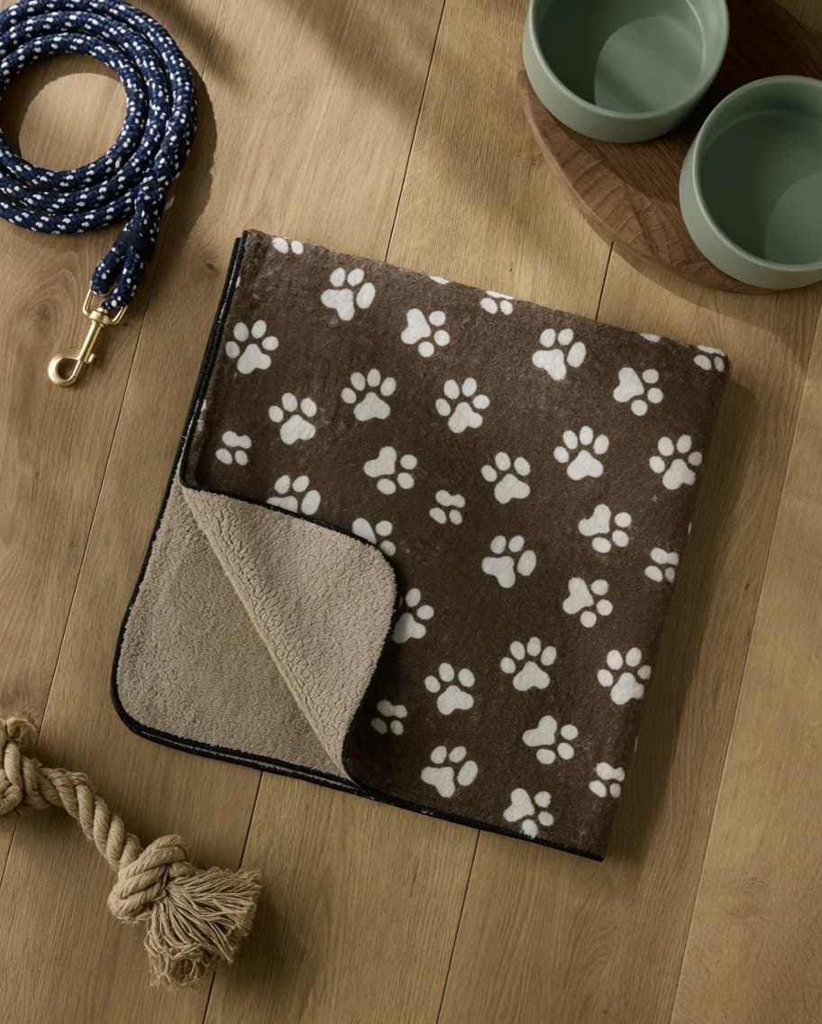 Travel Plush Dog Towel