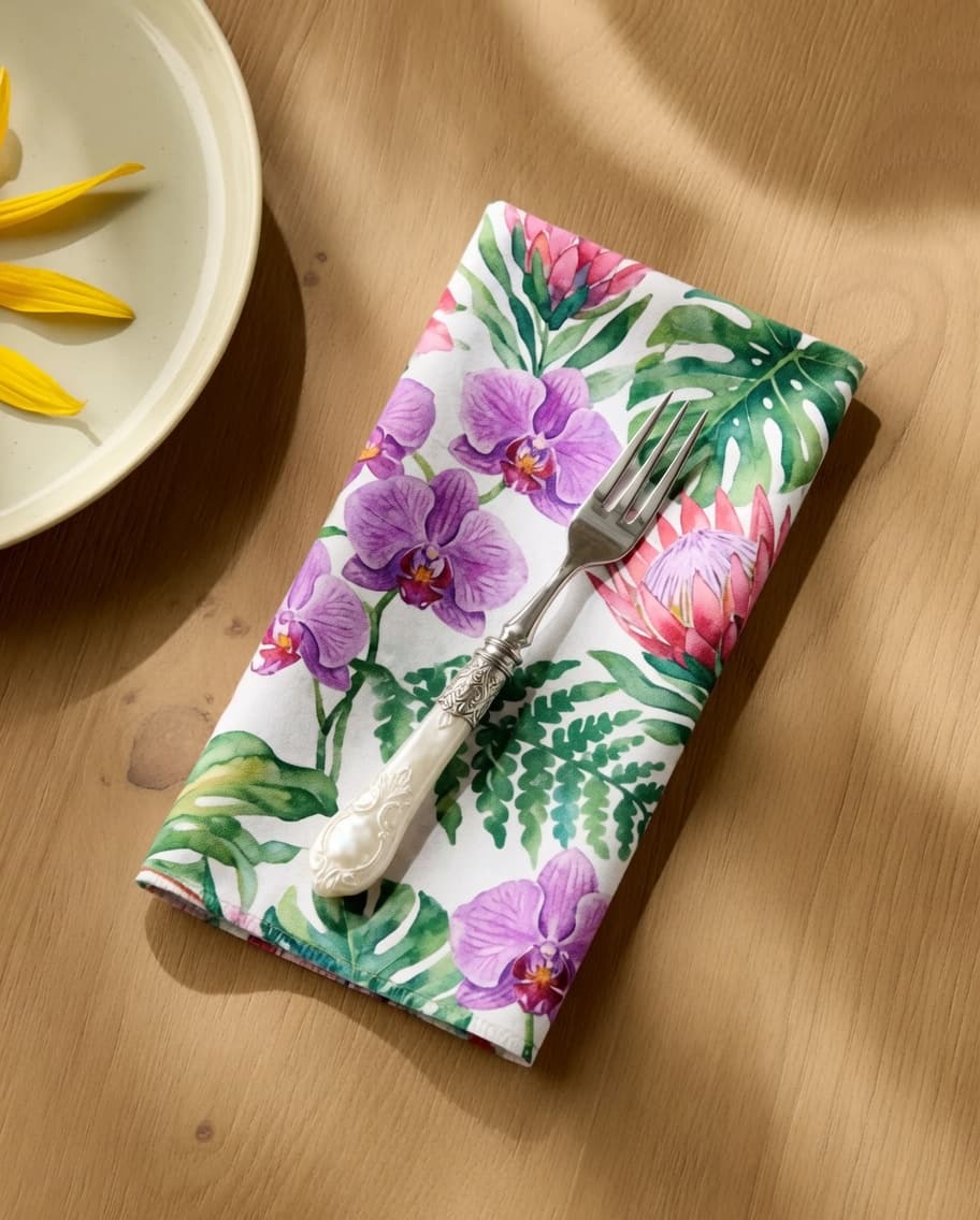 Linen Look Dinner Napkin