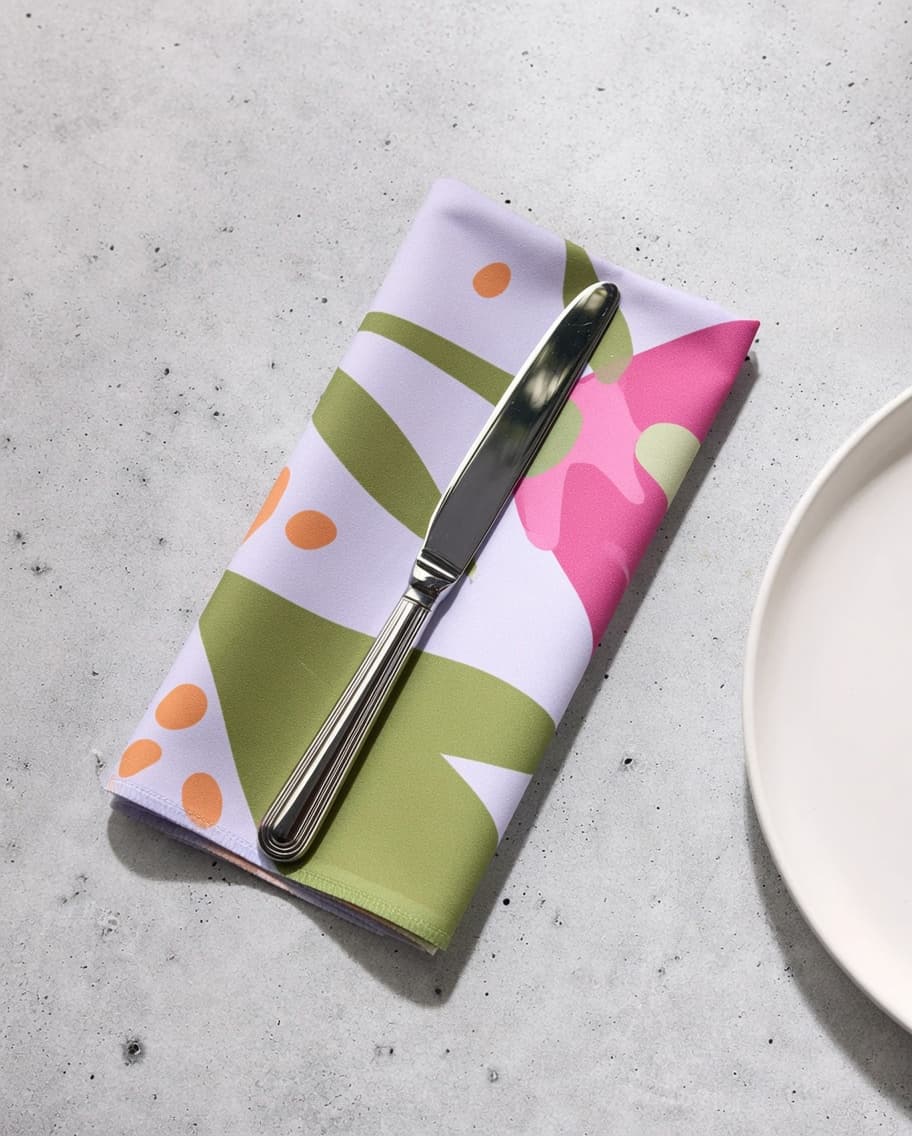 Soft Floral Napkin